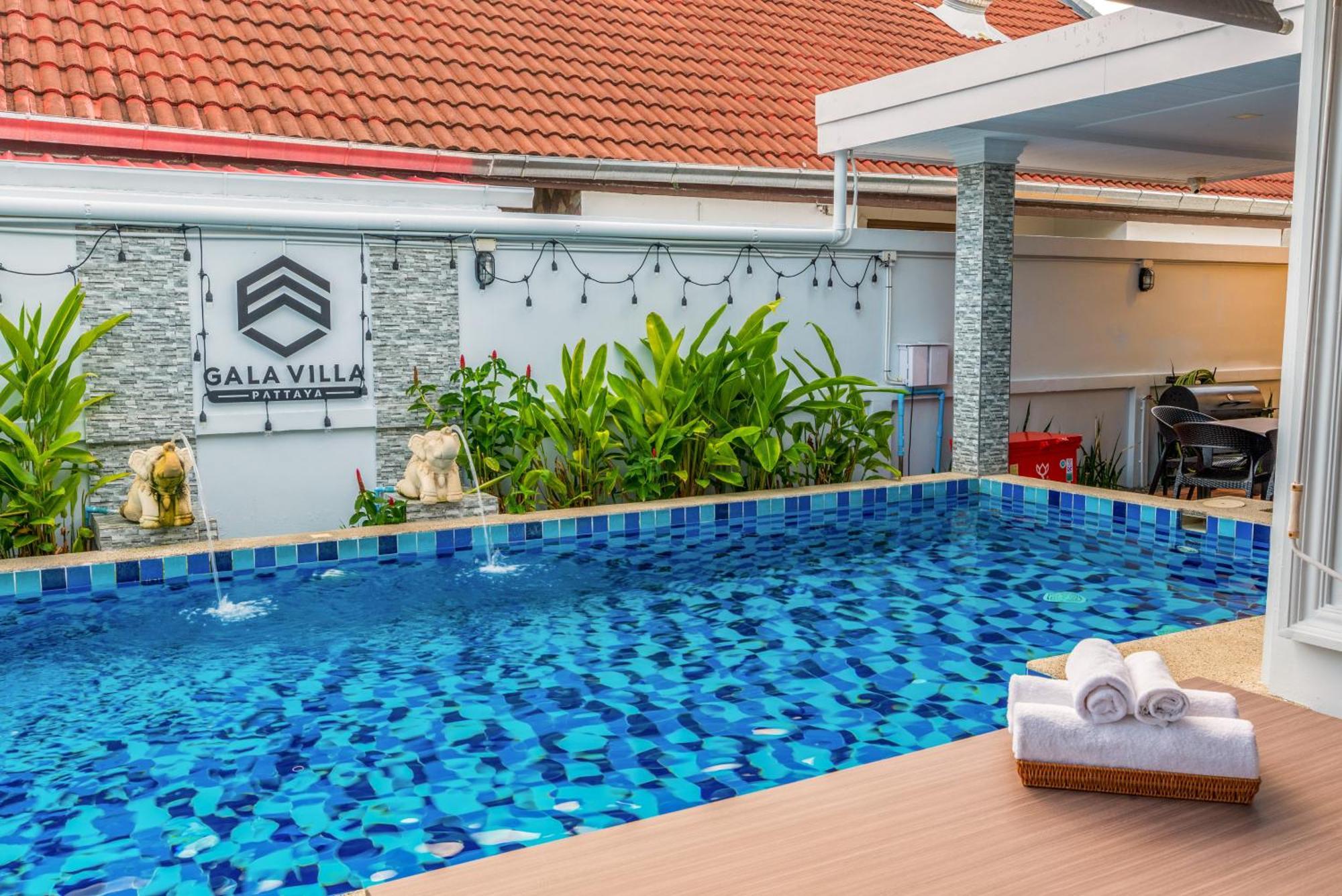 Pattaya Private Villa - Pool,Sauna,Snooker,Bbq エクステリア 写真