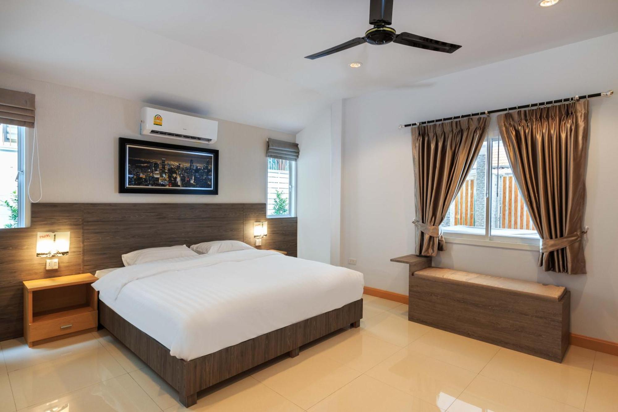 Pattaya Private Villa - Pool,Sauna,Snooker,Bbq エクステリア 写真