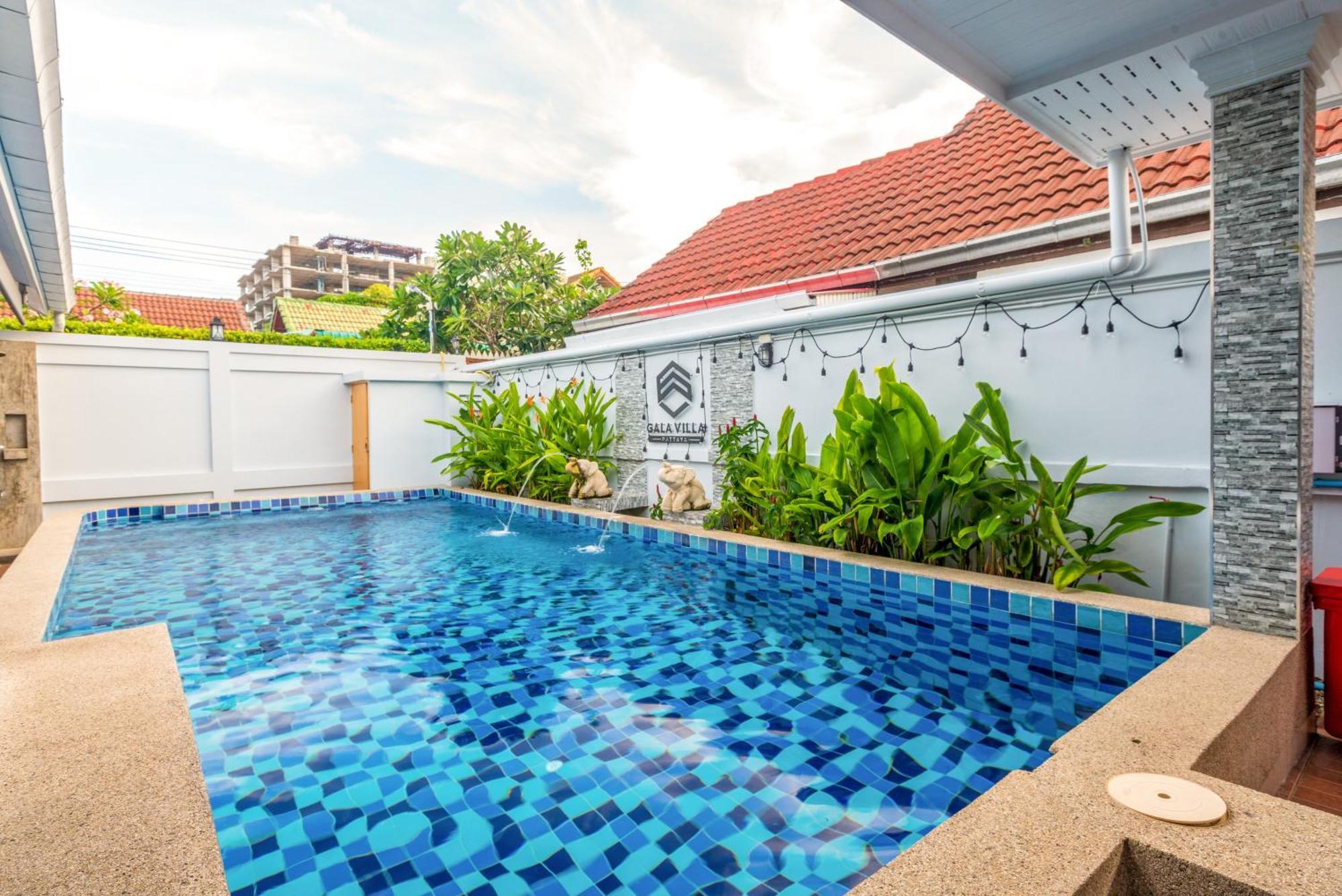 Pattaya Private Villa - Pool,Sauna,Snooker,Bbq エクステリア 写真