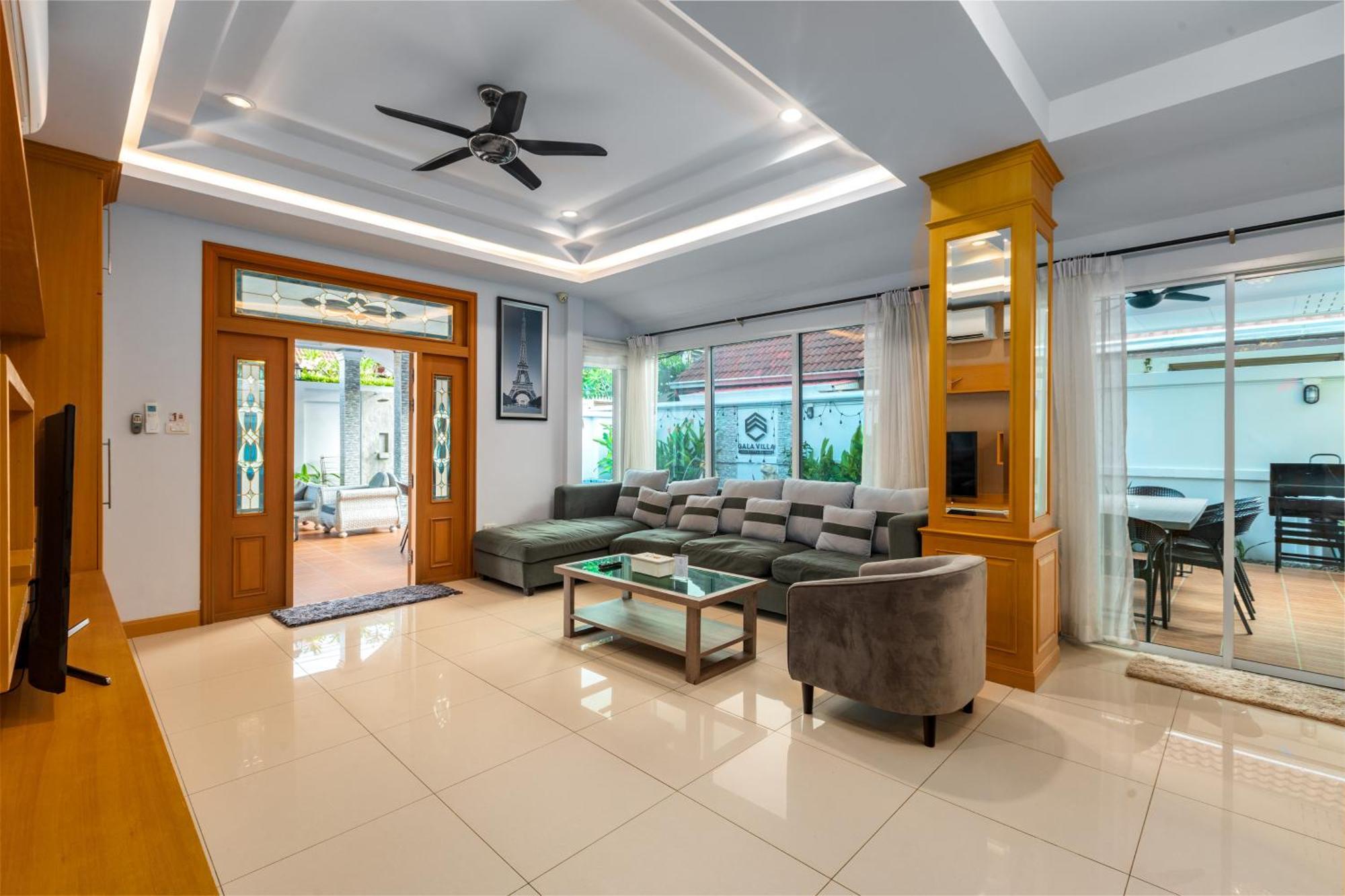 Pattaya Private Villa - Pool,Sauna,Snooker,Bbq エクステリア 写真